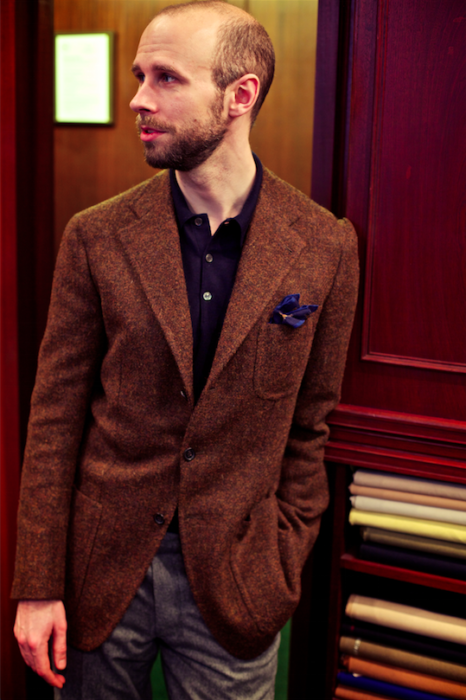 neapolitan bespoke jacket caliendo