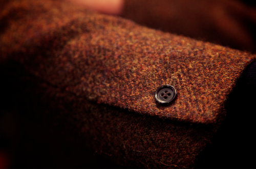 tweed sleeve jacket