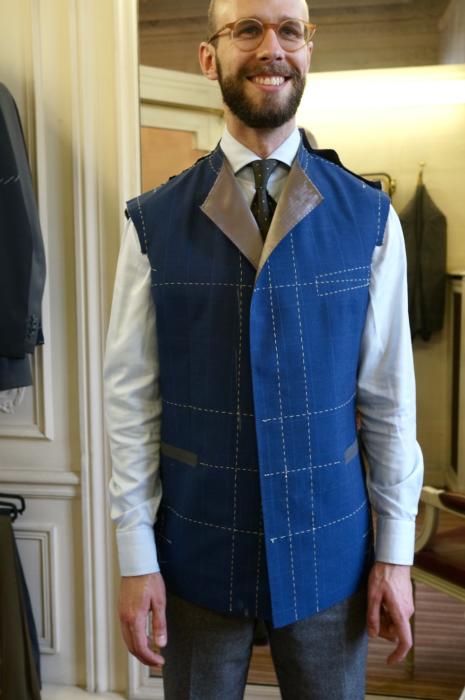 camps de luca bespoke suit fitting