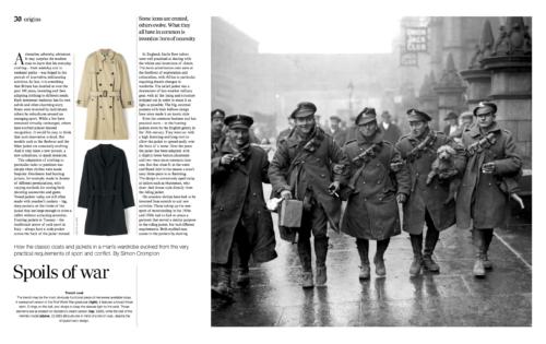 Men's jackets sport and war