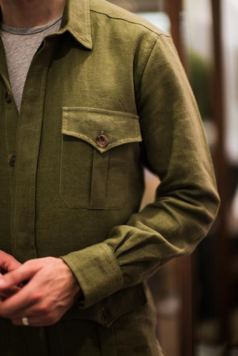 Budd bespoke safari jacket