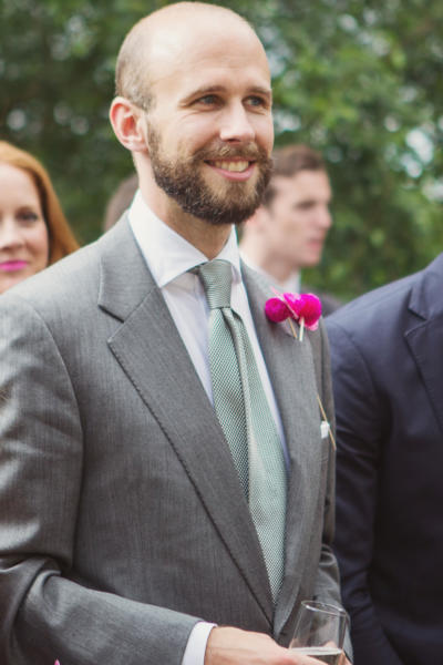 Grey and silver for a wedding