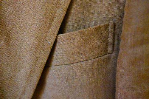 bespoke suit Langa madrid pocket