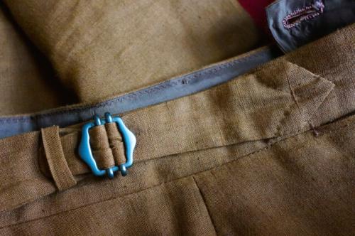 bespoke suit Langa madrid  side buckle