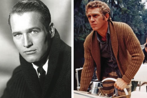 Daniel craig shawl collar cardigan sale