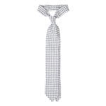 white floral tie