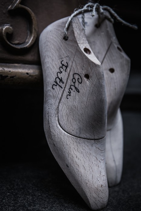 Colin Firth bespoke shoe trees