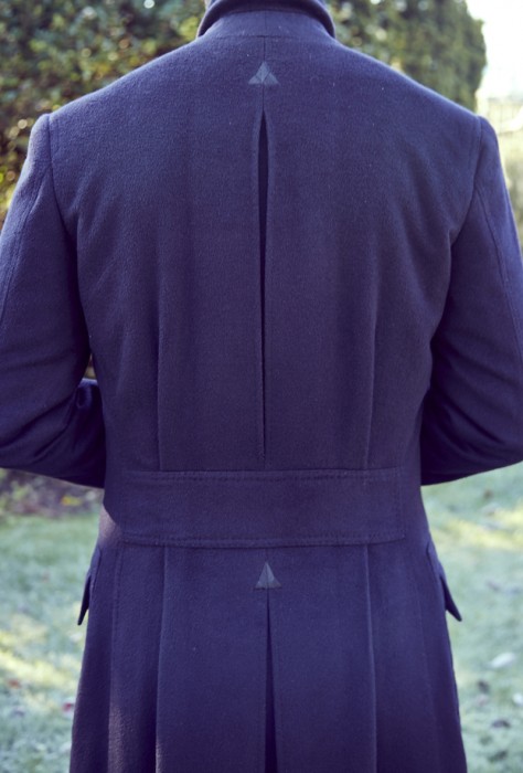 cifonelli overcoat back