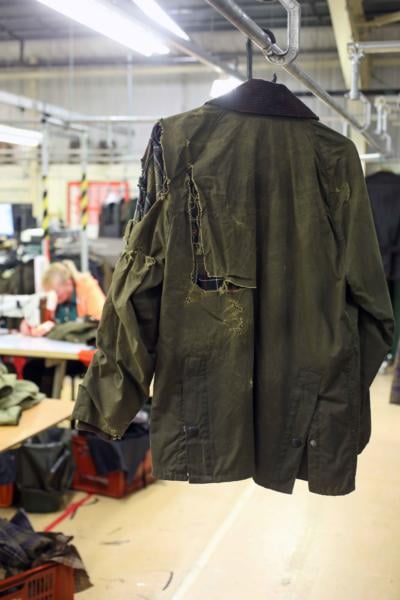 Barbour: Factory and repairs 