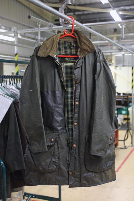 barbour wax repair