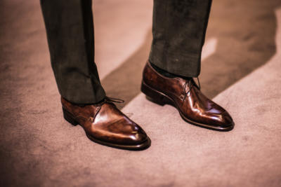 Santoni mens deals dress shoes