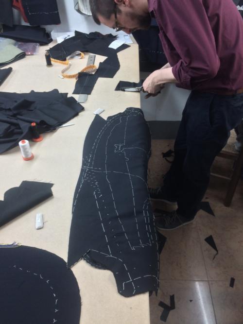 Liverano tuxedo making