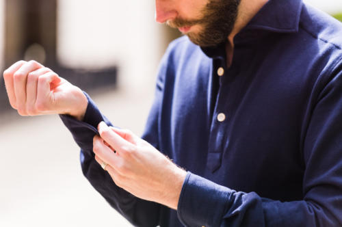 Avitabile Friday polo shirt navy naples