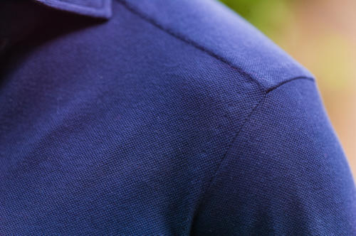 Avitabile Friday polo shirt navy shoulder