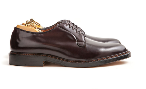 Alden cordovan shoe dark brown