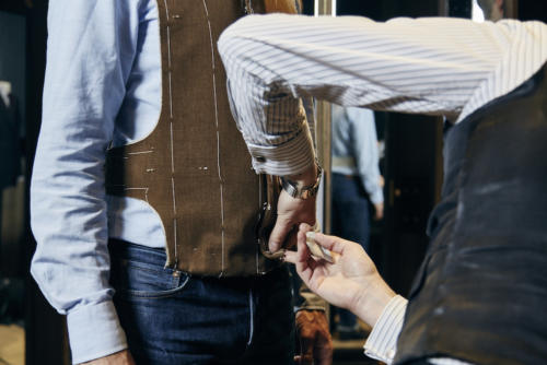 Bespoke gilet Davide Taub Gieves & Hawkes2