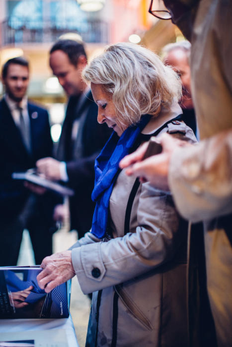 Finest menswear in the world book signing