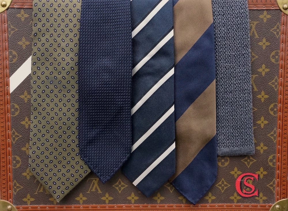 If you only had five ties – a capsule collection – Permanent Style