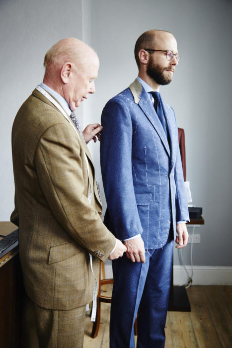 Whitcomb & Shaftesbury fitting suit