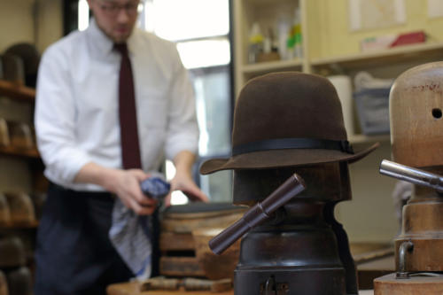 Lock & Co stretching hats