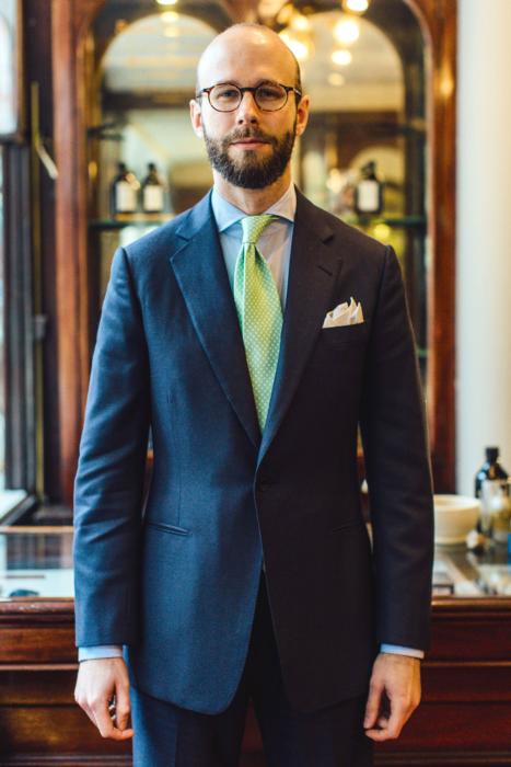 Whitcomb and Shaftesbury bespoke suit