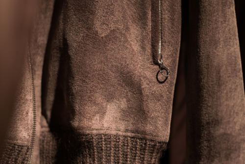 Seraphin cashmer jacket detail