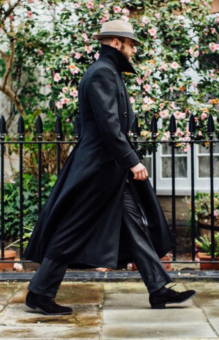 Cool-dior-men-s-short-trench-pea-coat-double-breasted