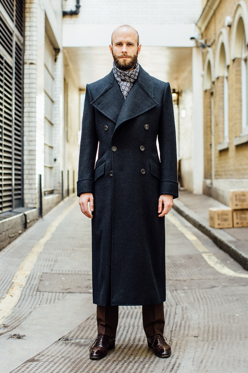 Edward Sexton long overcoat – finished | Permanent Style