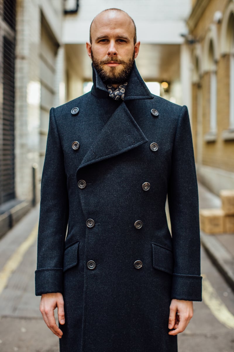 Edward Sexton long overcoat – finished – Permanent Style
