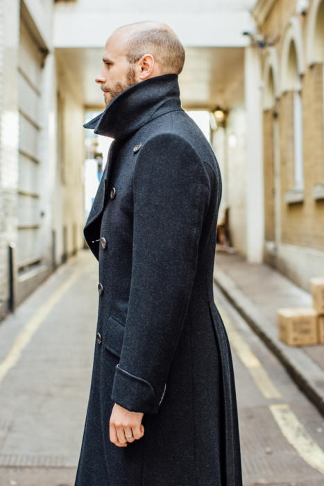 Edward Sexton overcoat