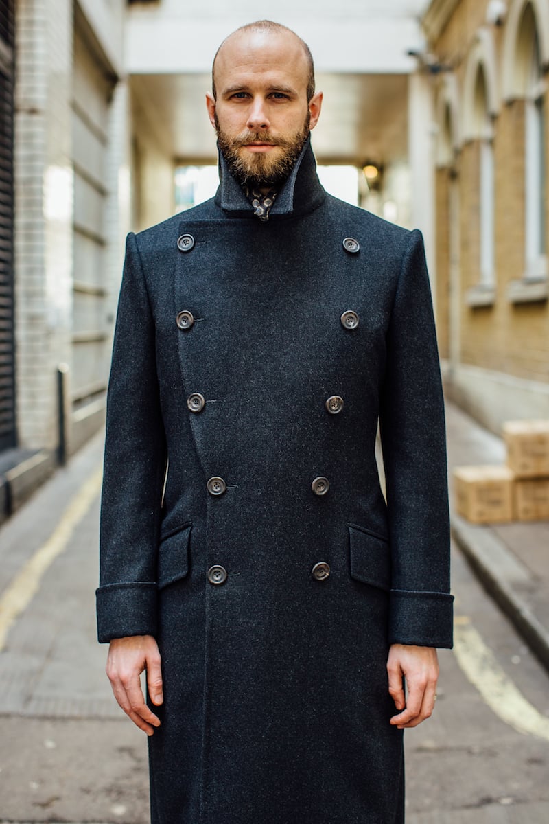 Edward Sexton long overcoat – finished – Permanent Style