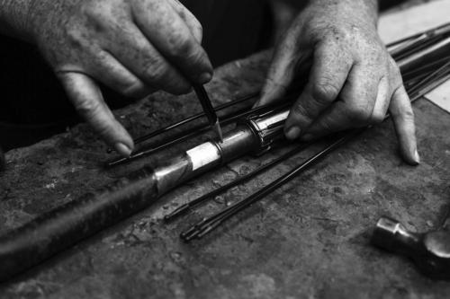 James Smith & Sons umbrellas making