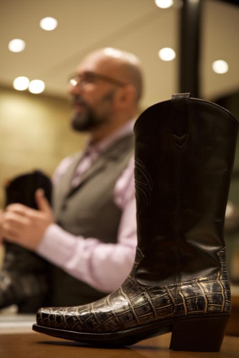 Philippe Atienza bespoke cowboy boot