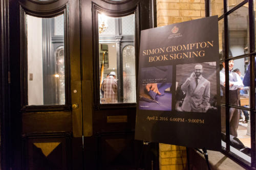 simon crompton book signing LeatherFoot