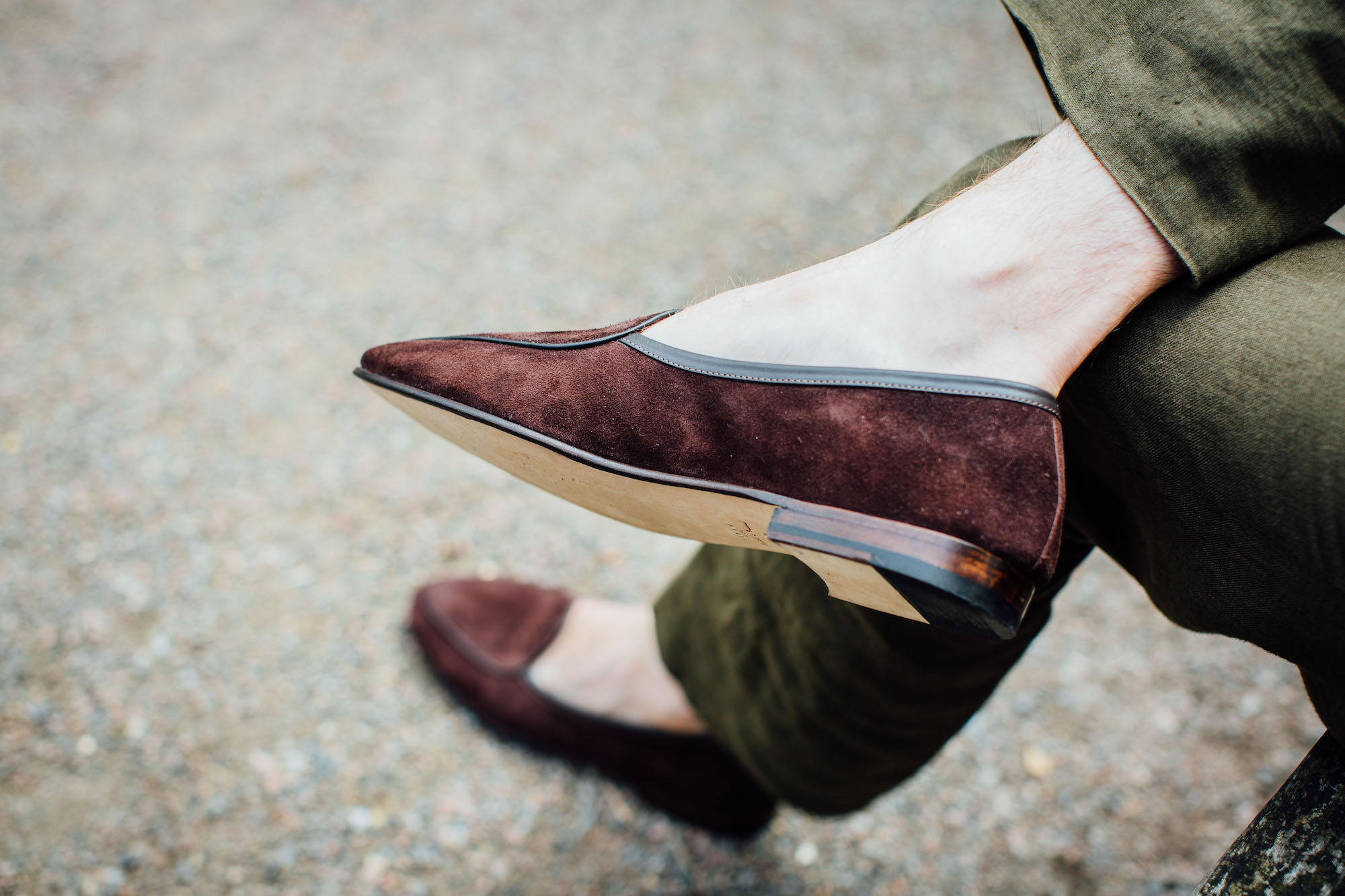 The Sagan: A high-end Belgian loafer from Allan Baudoin