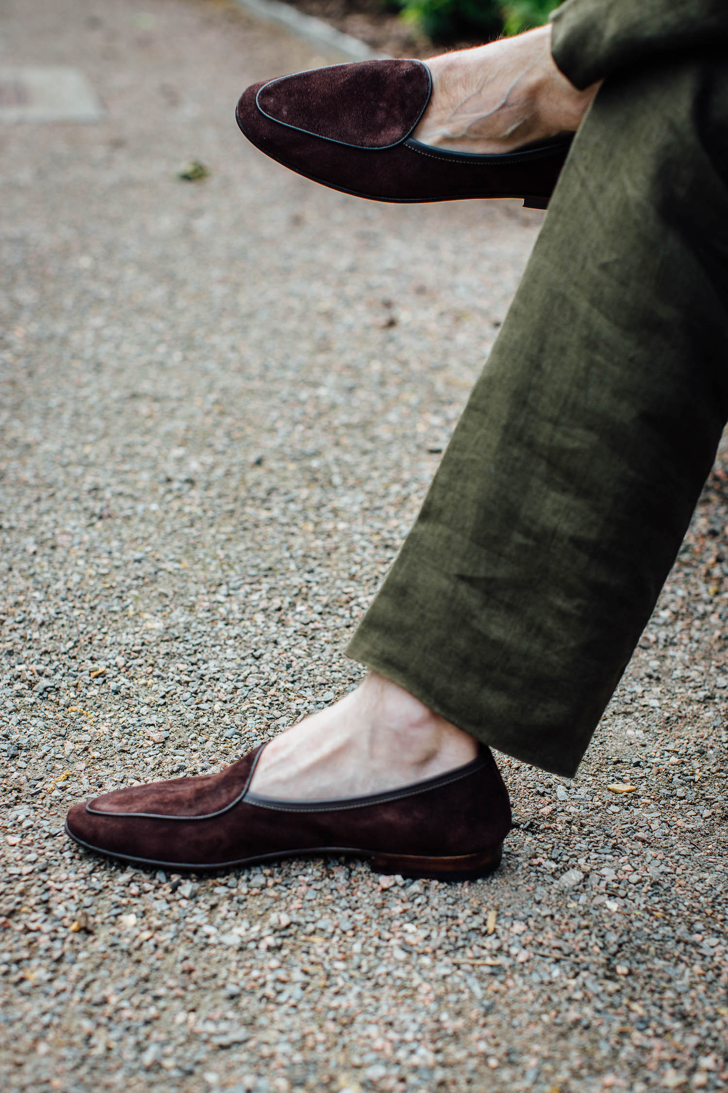 The Sagan: A high-end Belgian loafer from Allan Baudoin