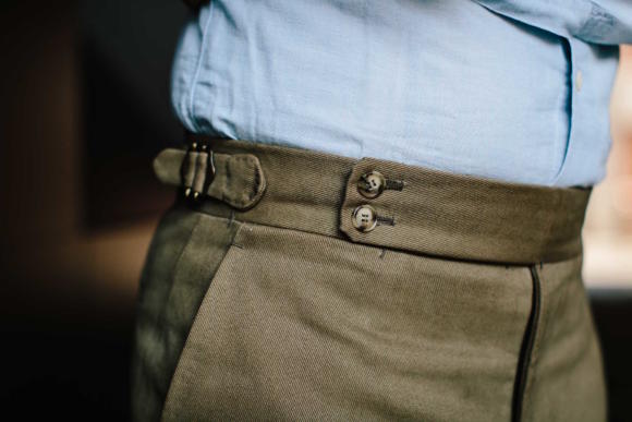 Belt Loops vs Side Adjusters: How to Wear Your Suit Trousers