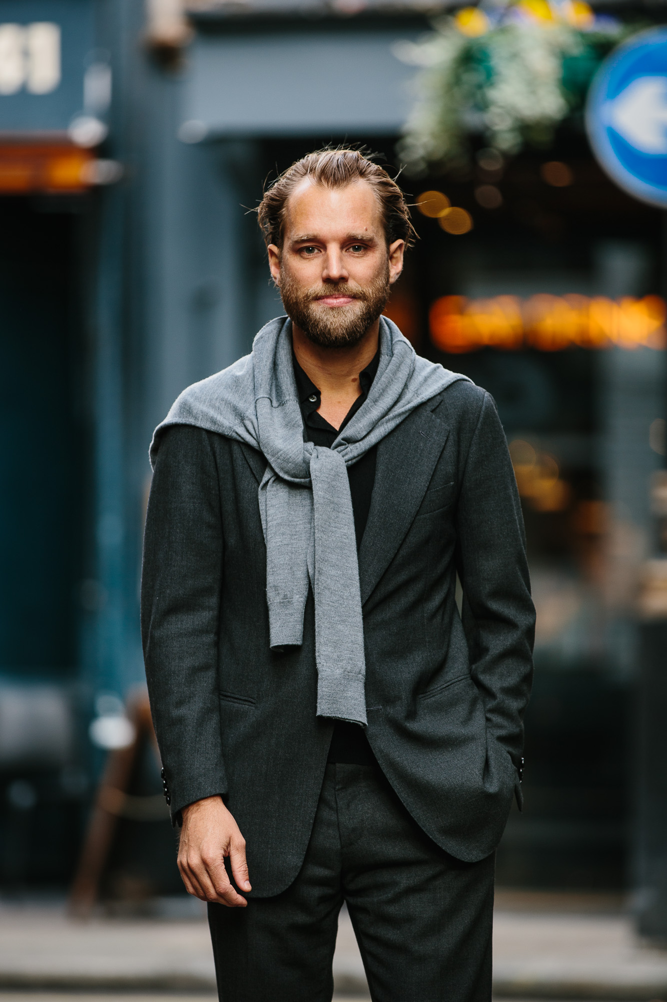 The Sweater Over The Shoulders Permanent Style