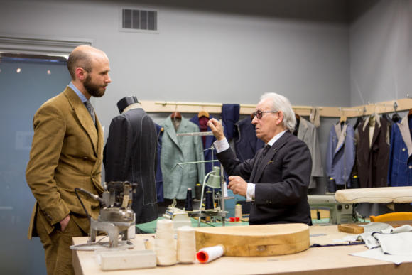 Signor francesco in his toronto workshop