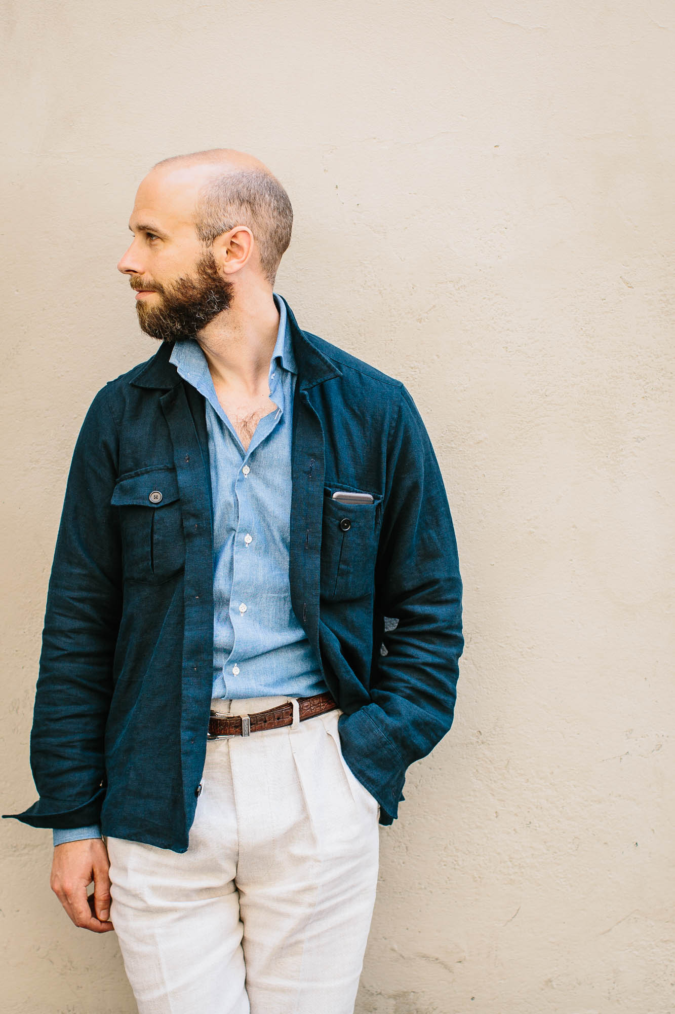 Hopsack and linen trousers  in humid Hong Kong  Permanent Style