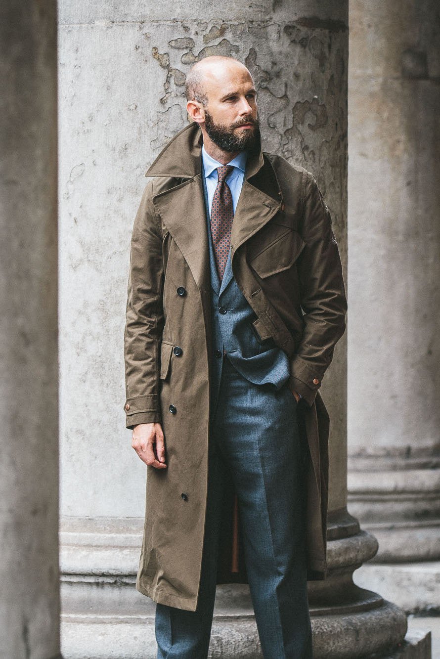 The Vintage Trench Coat | a little bit of rest