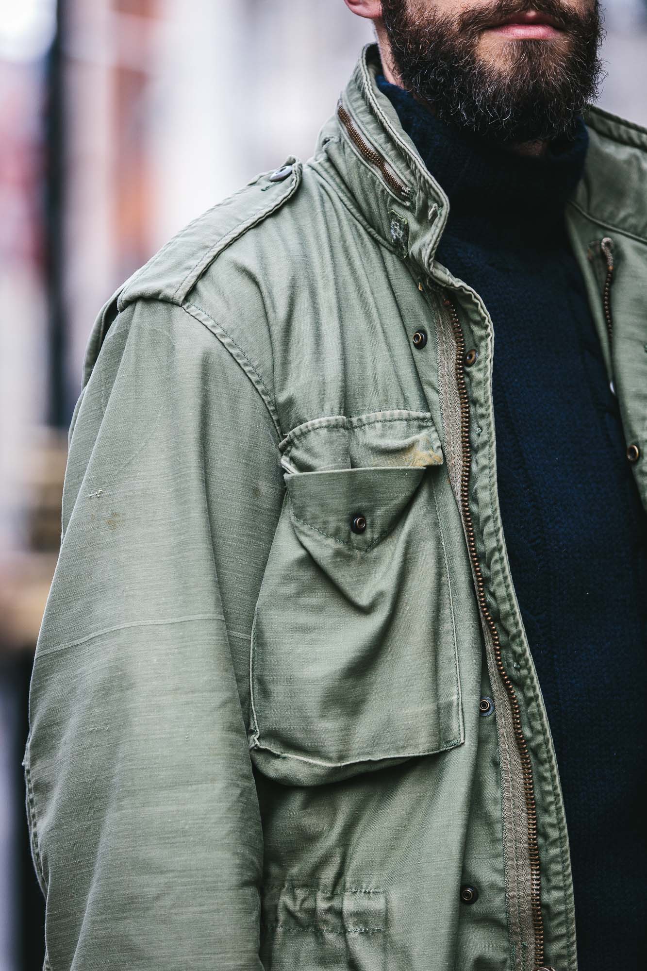 – Style Field rollneck jacket, and Permanent flannels