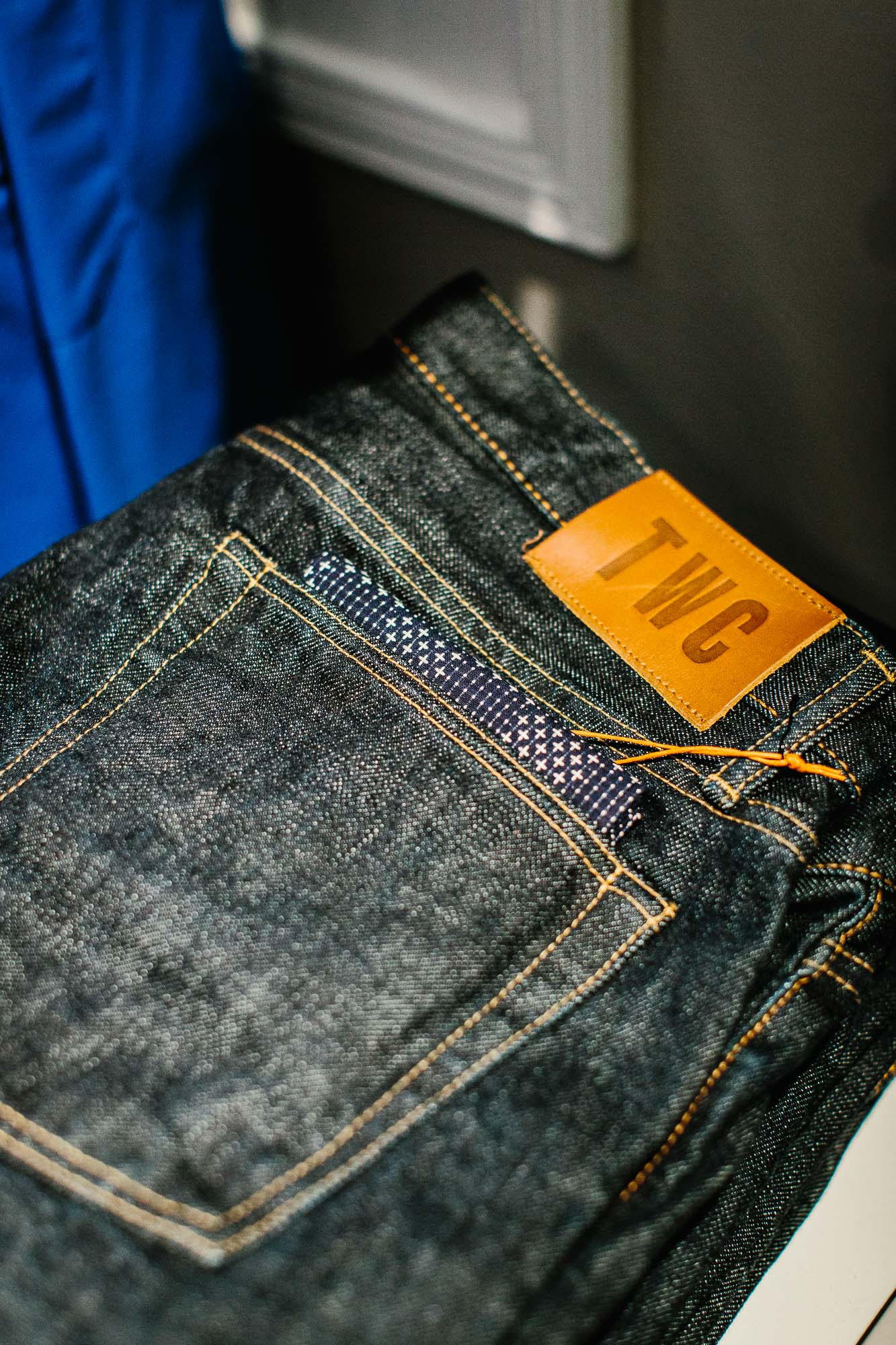 ecran spărtură legaţie washing raw denim jeans amant creștere Springboard