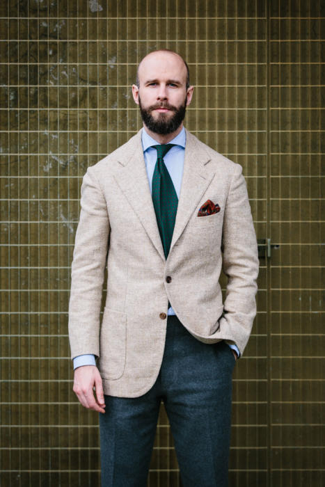 B Tailor jacket via Robin Pettersson Review Permanent Style