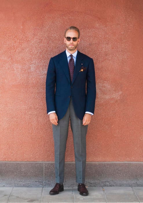 Combining colours and patterns: How to dress like Andreas Weinas ...