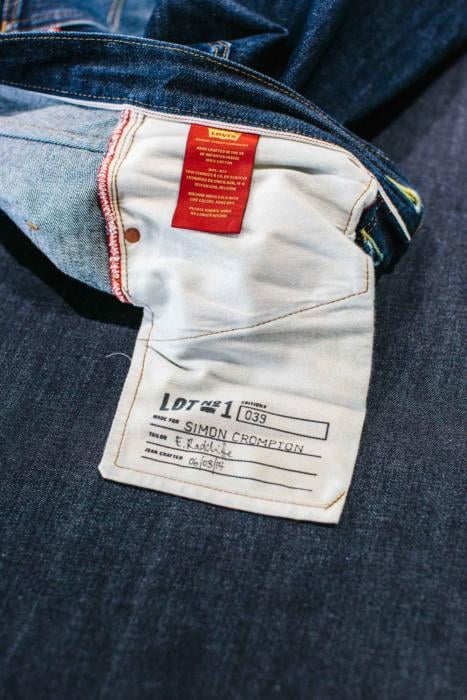 Dense Snack Man How great things age: Levi's bespoke jeans – Permanent Style