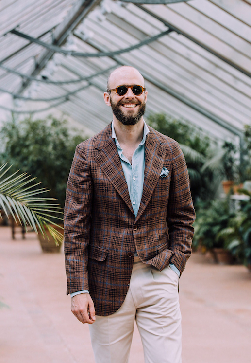 Summer checked jacket – at the Dalcuore Rakishman day – Permanent Style