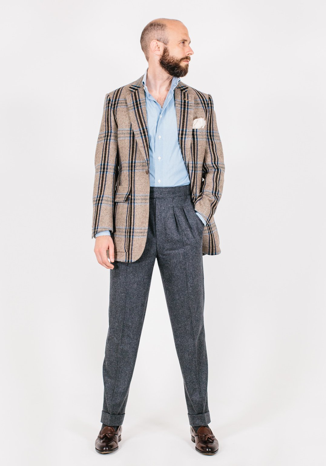 Huntsman Style breakdown – jacket: Style Permanent tweed