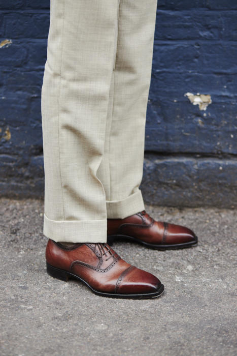 Ermenegildo Zegna, Shoes, Ermenegildo Zegna Brown Split Toe Derby Shoes 9  D