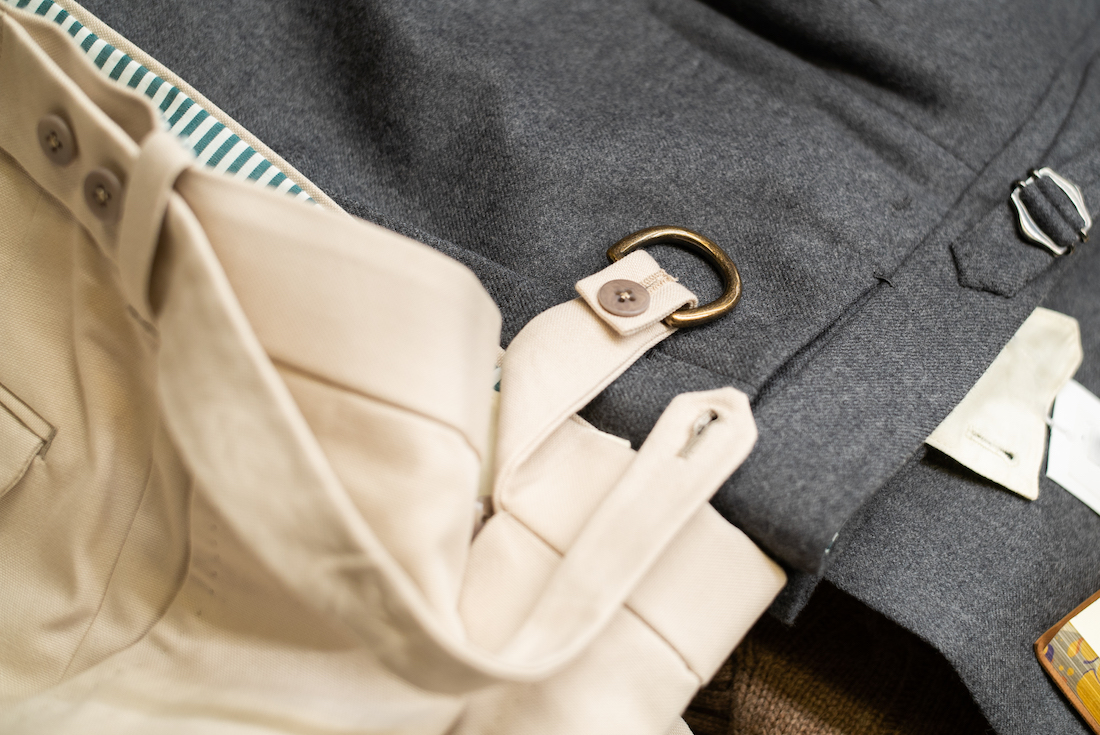 The Armoury trousers Osaku Pommella Ring Jacket Rota